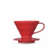 HARIO VDC-01R Coffee Dripper V60 01 Ceramic Red