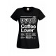 Maglietta Coffee Lover | Mod. Donna | Tg. L