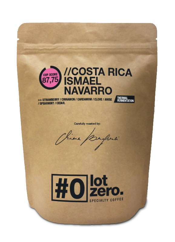 LotZero Specialty Costa Rica Ismael Navarro Termico Busta 250g