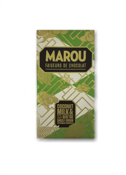 Marou Coconut Milk Ben Tre 55% Tav 80 gr