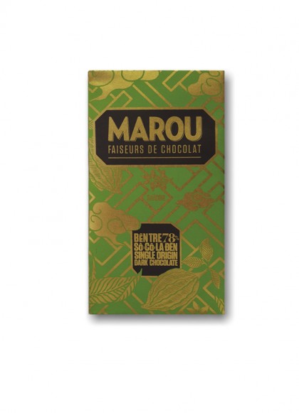 Cioccolato Marou Vietnam Ben Tre 78% Tav 80 gr