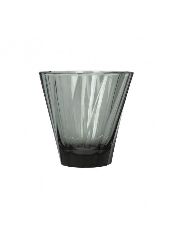 Loveramics Urban Glass Twisted Cappuc 180ml Black
