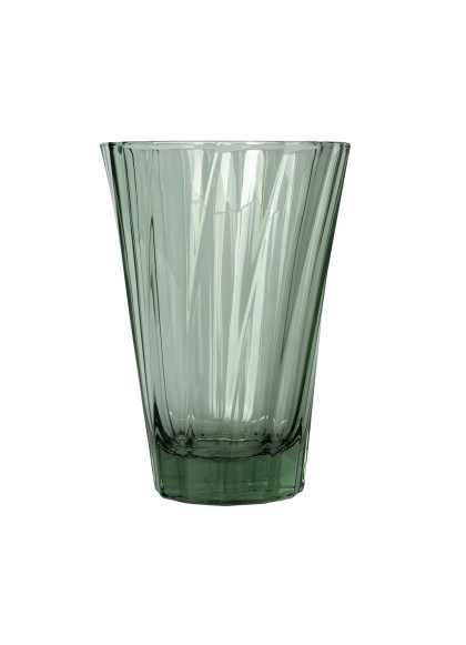 Loveramics Urban Glass Twisted Latte 360ml Green